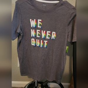 "We Never Quit" Tee - Youth XL